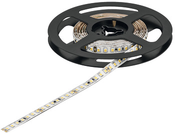 strip LED corrente costante, Häfele Loox5 LED 3051 24 V 8 mm a 2 poli (monocromatico), 140 LED/m, 14,4 W/m, IP20