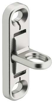 Elemento di chiusura, per serratura per mobili EFL 3/3C Dialock, compensazione tolleranze in direzione di abbassamento, da avvitare
